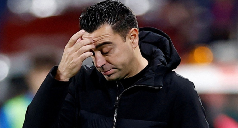 Xavi Hernández. Foto: Reuters