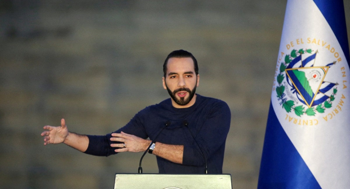 Nayib Bukele, presidente de El Salvador. Foto: Reuters.