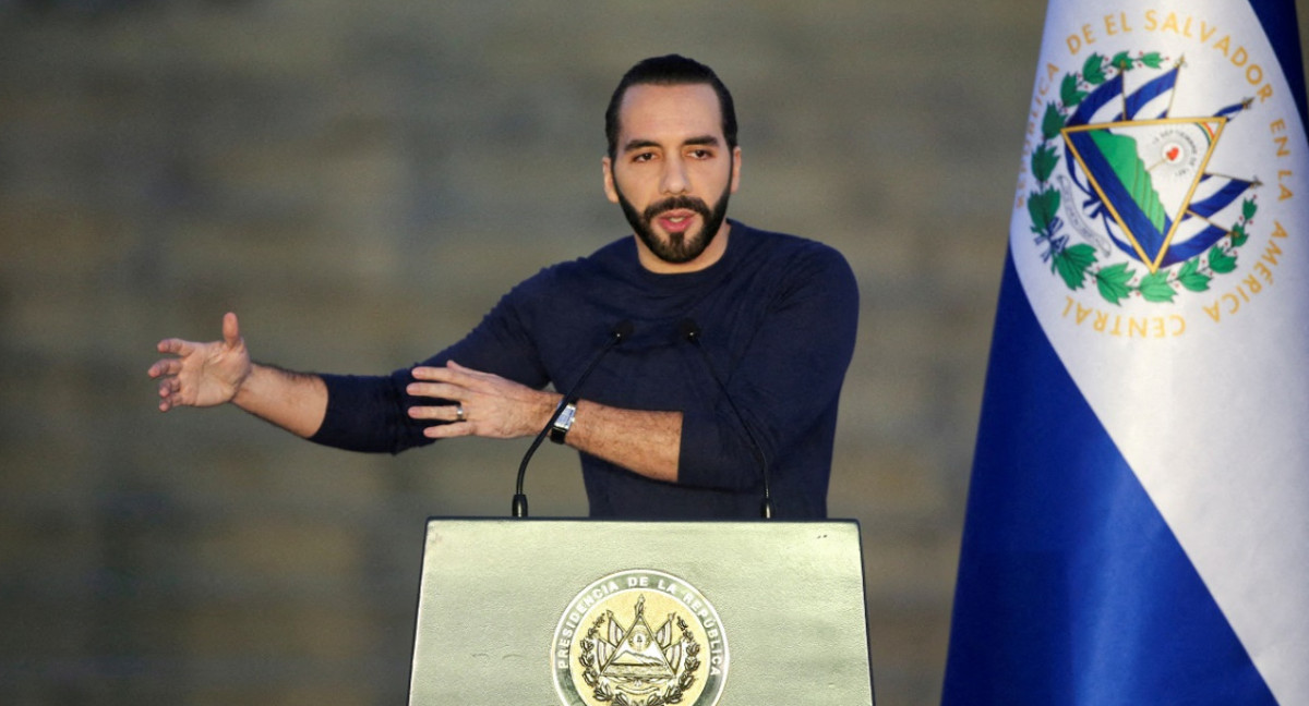 Nayib Bukele, presidente de El Salvador. Foto: Reuters.