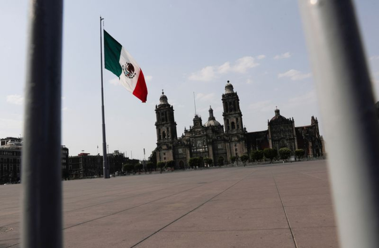 Bandera de México. Foto: Reuters.