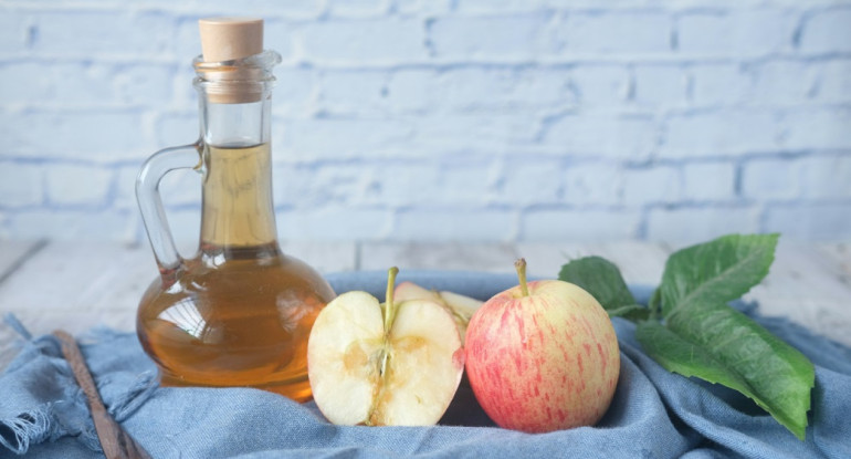 Vinagre de manzana. Foto: Unsplash.