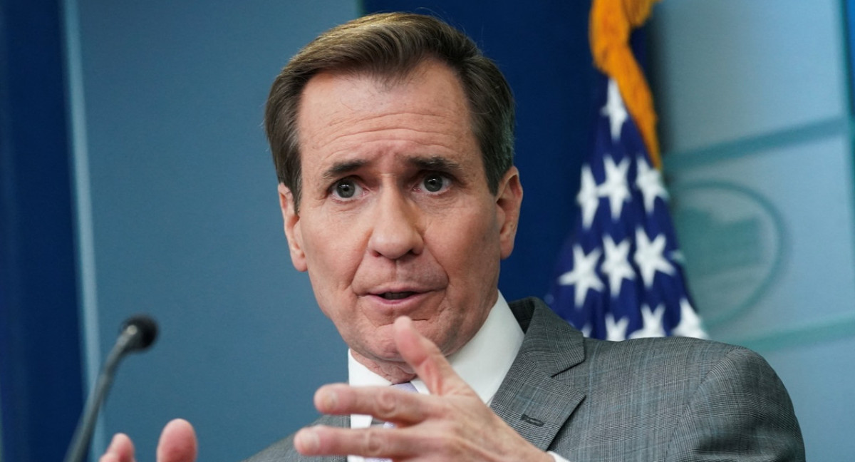 John Kirby, portavoz del Consejo de Seguridad Nacional de la Casa Blanca. Foto: Reuters.