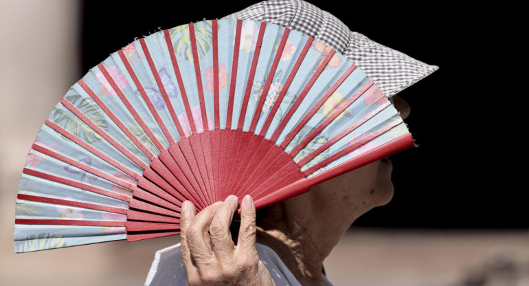 Calor extremo en Europa. Foto: EFE.