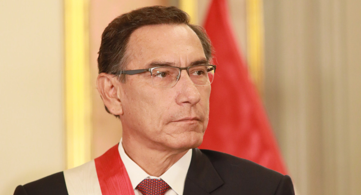 Martín Vizcarra, ex presidente de Perú. Foto: EFE.