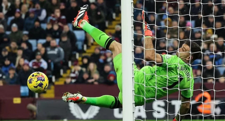 Derrota del Aston Villa contra el Newcastle. Foto: NA