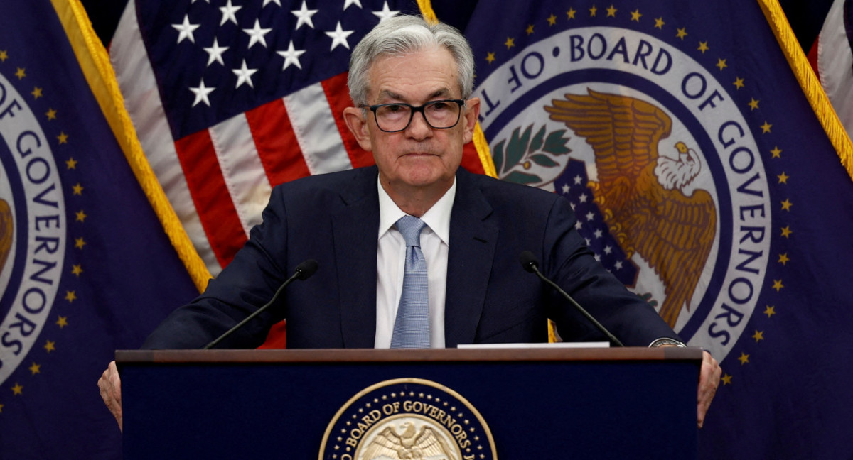 Jerome Powell, presidente de la Fed. Foto: Reuters