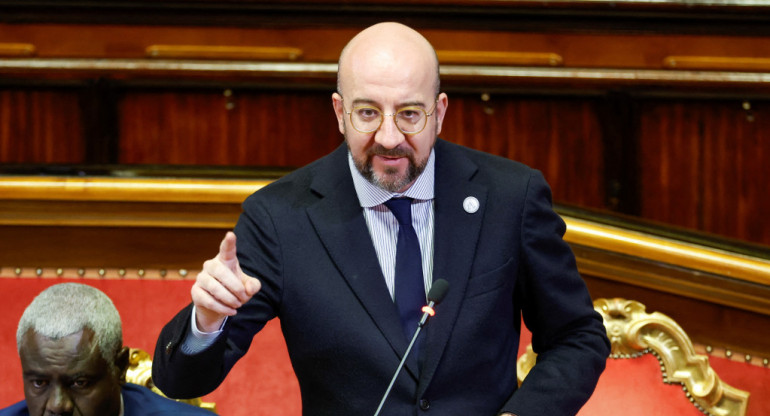 Charles Michel, presidente del Consejo Europeo. Foto: Reuters.