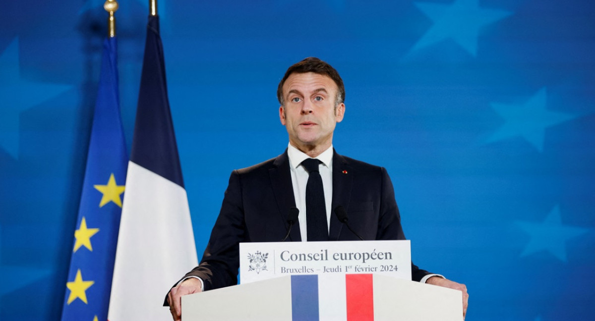 Emmanuel Macron, presidente de Francia. Foto: Reuters.