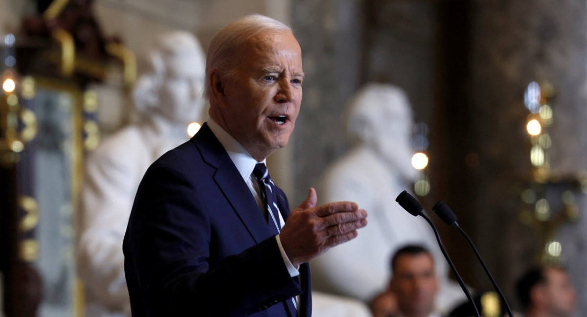 Joe Biden, presidente de Estados Unidos. Foto: Reuters.