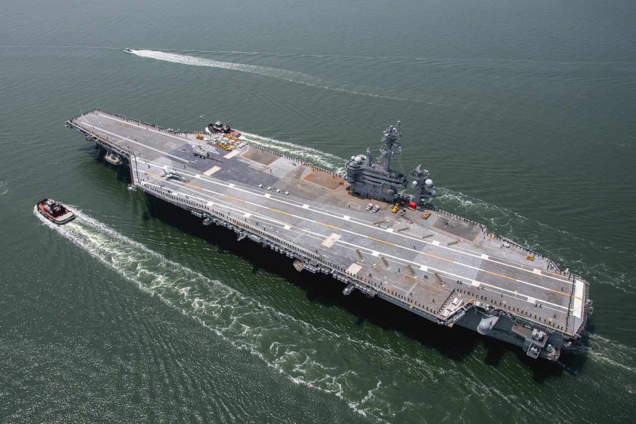 Portaaviones USS George Washington. Foto: Reuters