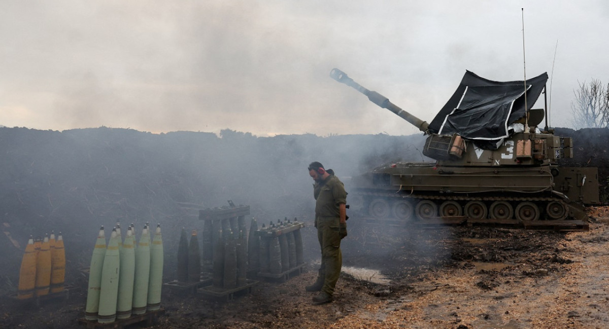 Frontera entre Israel y el Líbano. Foto: Reuters.