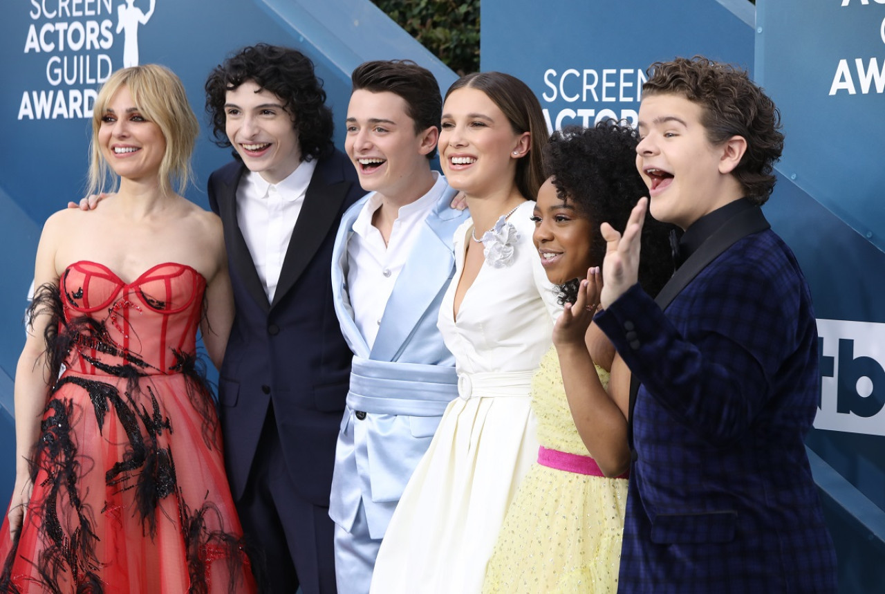 Elenco de Stranger Things. Foto: Reuters.