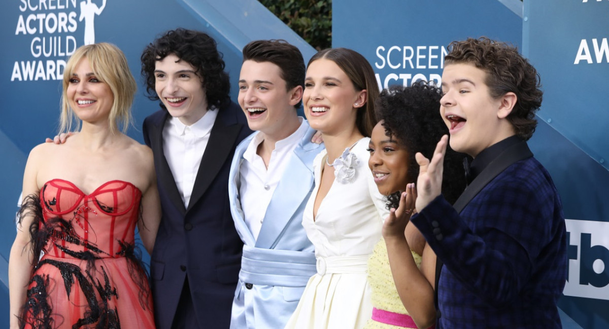 Elenco de Stranger Things. Foto: Reuters.