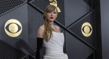 Taylor Swift en la 66ª edición de los Premios Grammy. EFE