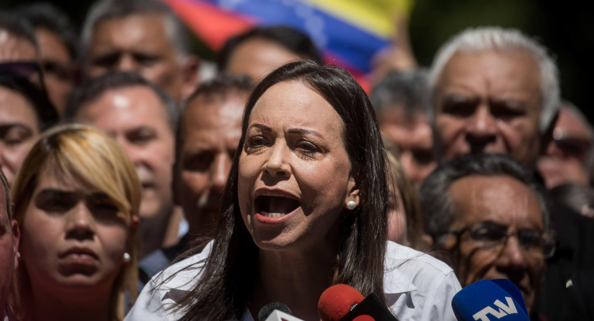 María Corina Machado, candidata de la oposición venezolana. Foto: EFE