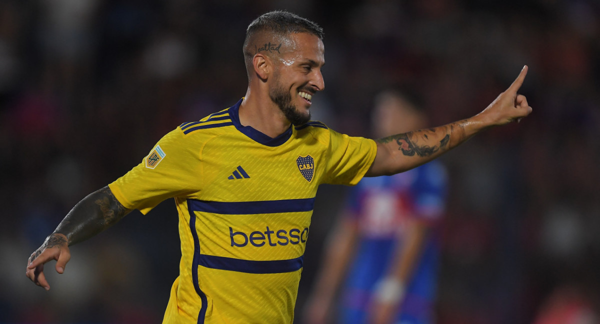 Darío Benedetto; Tigre vs Boca. Foto: Télam