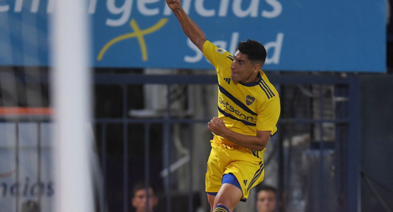 Miguel Merentiel; Tigre vs Boca. Foto: Télam