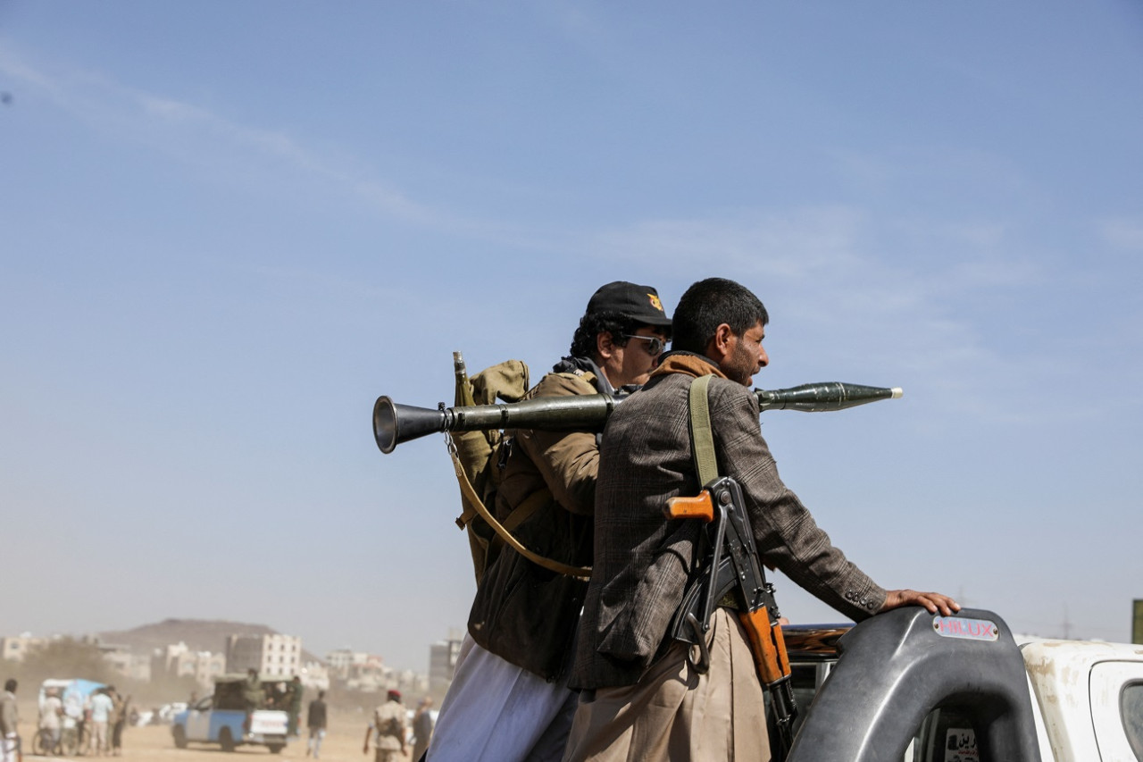 Hutíes del Yemen. Foto: Reuters