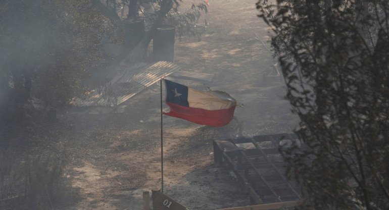 Incendios en Chile. Foto: Reuters