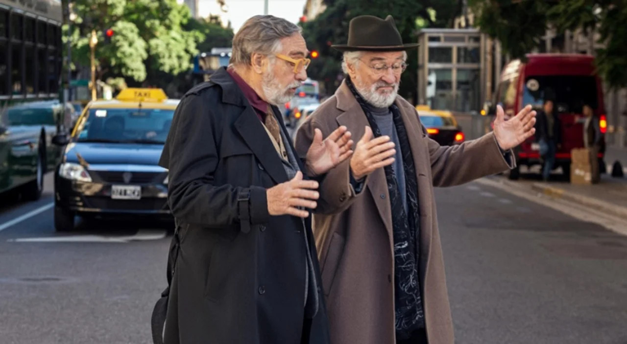 Luis Brandoni y Robert De Niro. Foto: NA