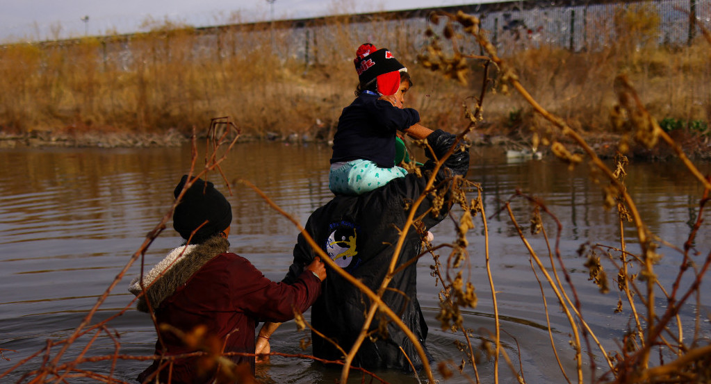 El duro recorrido de los migrantes. Foto: Reuters