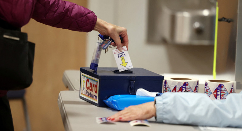 Elecciones en Estados Unidos. Foto: Reuters