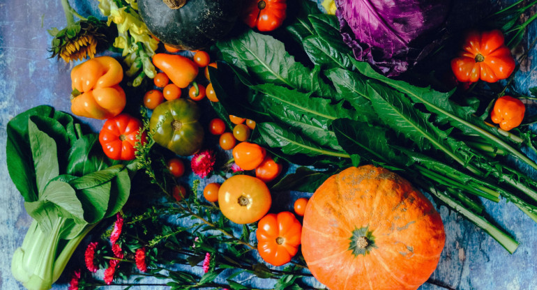 Dieta, vegetales. Foto: Unsplash