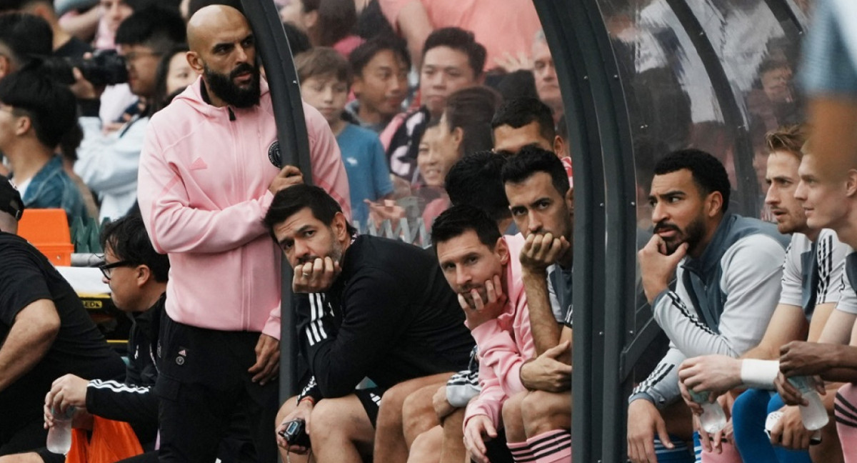 Lionel Messi en Hong Kong. Foto: Reuters.