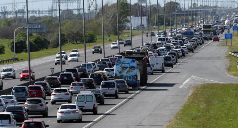 Ruta 2, temporada de verano. Foto: NA