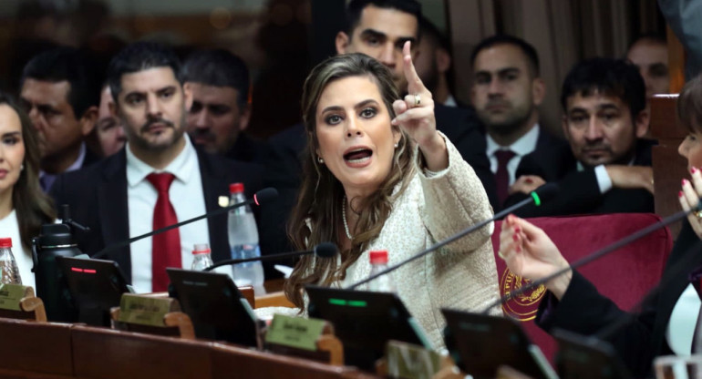 Senadora de Paraguay, Kattya González. Foto: ABC Color