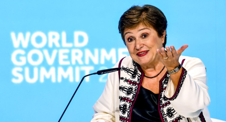 Kristalina Georgieva, World Governments Summit in Dubai. Foto: EFE