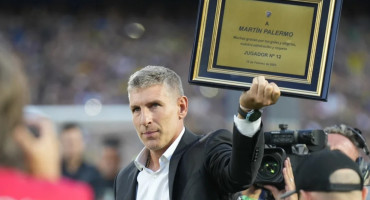 Martín Palermo será el entrenador de Olimpia de Paraguay. NA