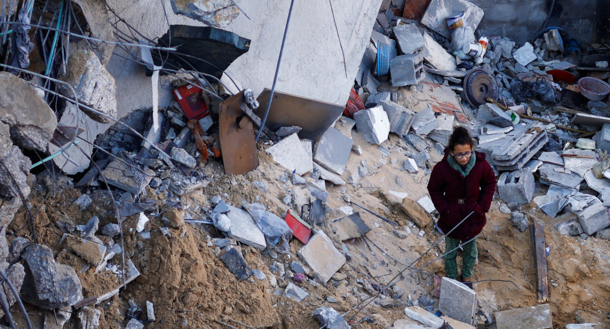 Ataques israelíes en Rafah. Foto: Reuters.