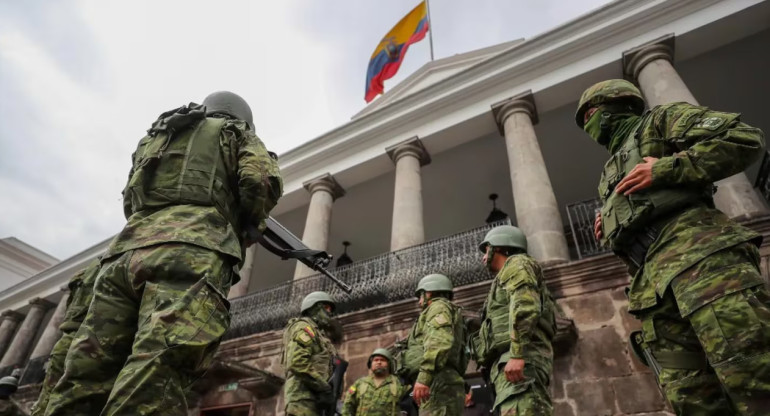 Crimen organizado en Ecuador. Foto: EFE