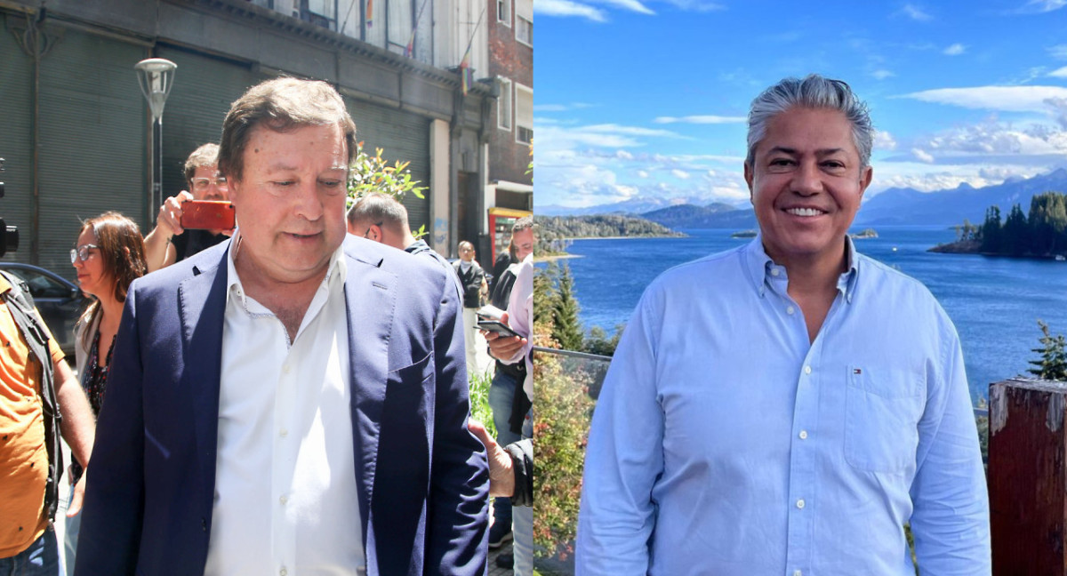 Alberto Weretilneck de Río Negro y Rolando Figueroa de Neuquén. Fotos:  NA e Instagram.