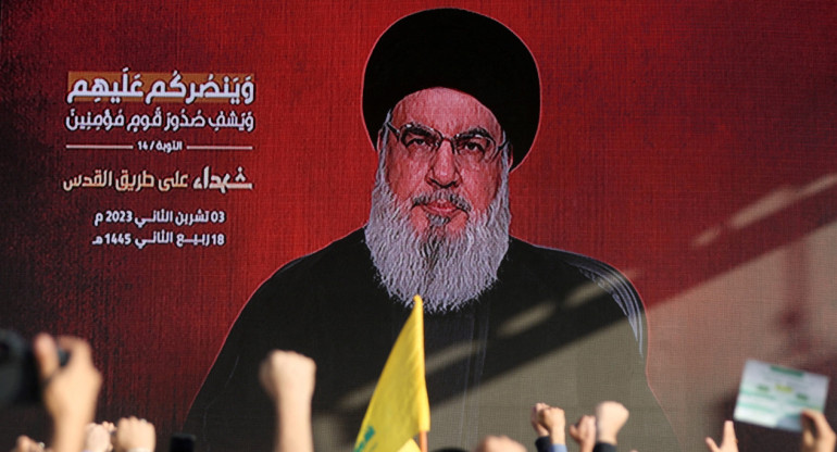 El líder de Hezbollah, Hasán Nasrala. Foto: Reuters