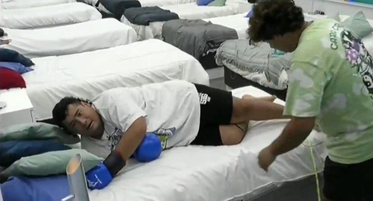 El blooper de Manzana de Gran Hermano. Foto: captura de video