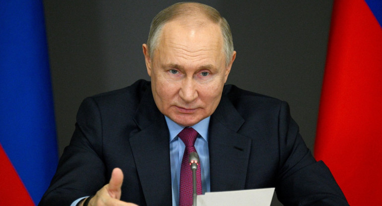 Vladimir Putin, presidente de Rusia. Foto: Reuters