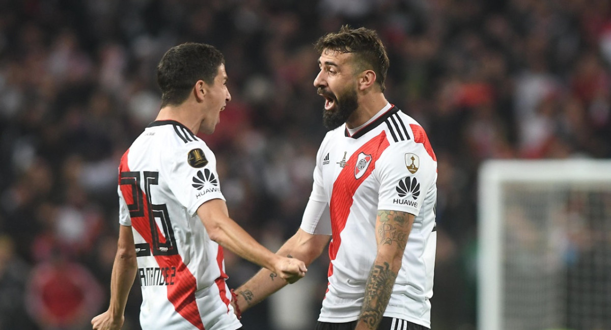 Lucas Pratto; River Plate vs. Boca Juniors; Madrid 2018. Foto: Télam.