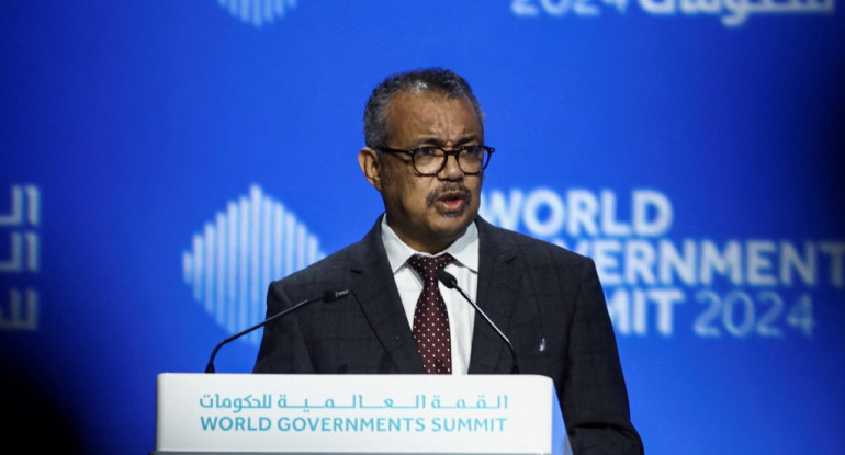 Tedros Adhanom Ghebreyesus, director de la OMS. Foto: Reuters.