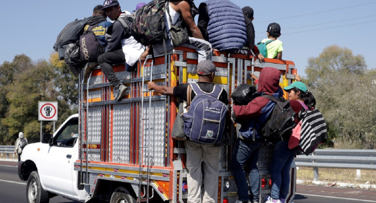 Migración ilegal en EEUU. Foto: EFE