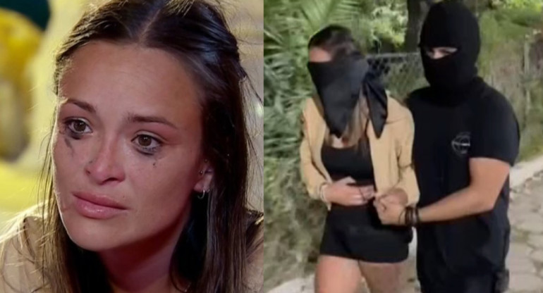 Agostina fue "expulsada" de Gran Hermano. Fotos: X