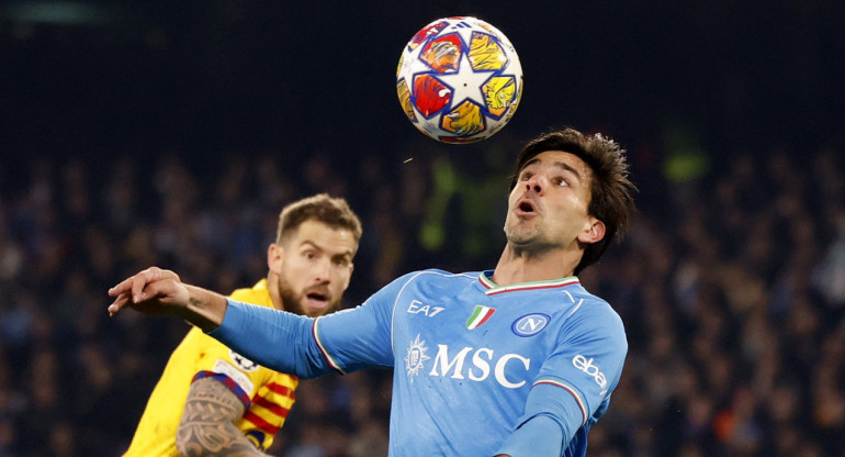 Champions League, Napoli vs. Barcelona. Foto: REUTERS.