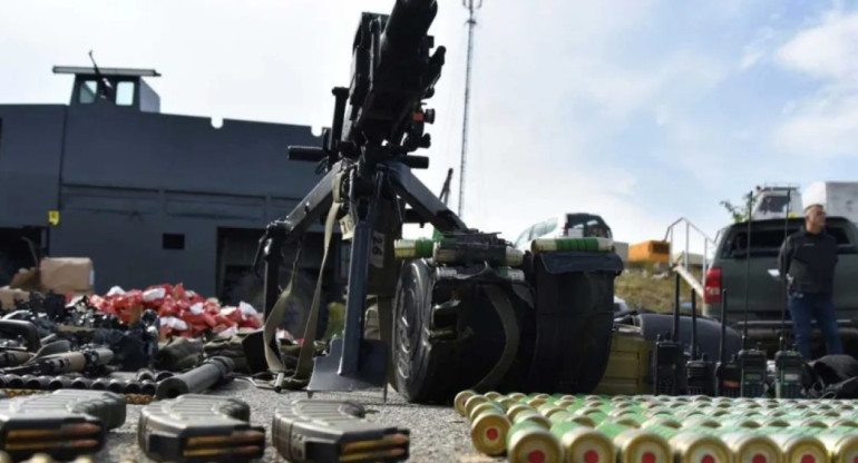 Armamento de defensa de Estados Unidos para la guerra en Ucrania. Foto: REUTERS.