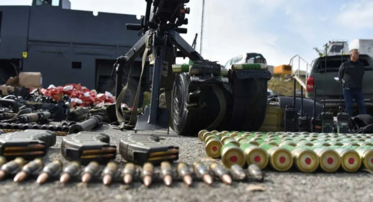 Armamento de defensa de Estados Unidos para la guerra en Ucrania. Foto: REUTERS.