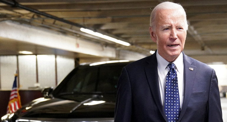 Joe Biden, presidente de Estados Unidos. Foto: Reuters