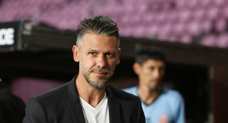 Martín Demichelis, técnico de River Plate. Foto: NA.