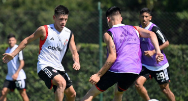 Claudio Echeverri jugará su último Superclásico antes de irse a Manchester City. Foto: NA.