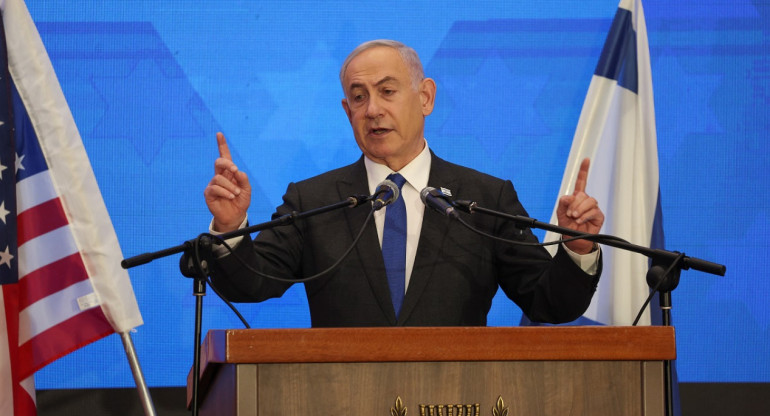 Benjamín Netanyahu, primer ministro de Israel. Foto: Reuters.