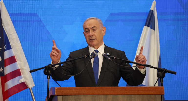 Benjamín Netanyahu, primer ministro de Israel. Foto: Reuters.